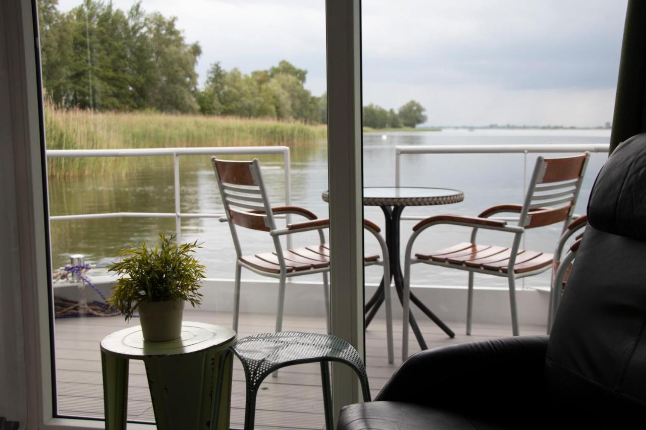 Houseboat Uitzicht Over Veluwemeer, Natuurlokatie, Prachtige Vergezichten 비딩허젠 외부 사진