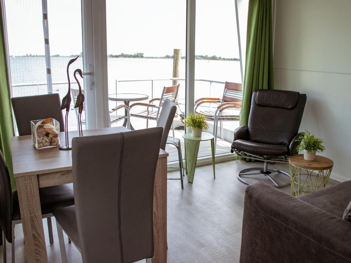 Houseboat Uitzicht Over Veluwemeer, Natuurlokatie, Prachtige Vergezichten 비딩허젠 외부 사진